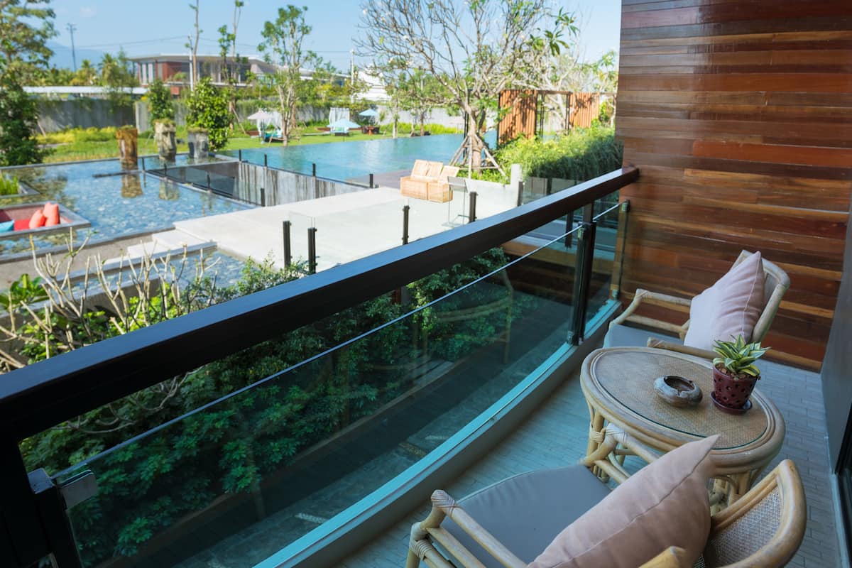 Deluxe Double Room, 1 King Bed, Balcony | Balcony