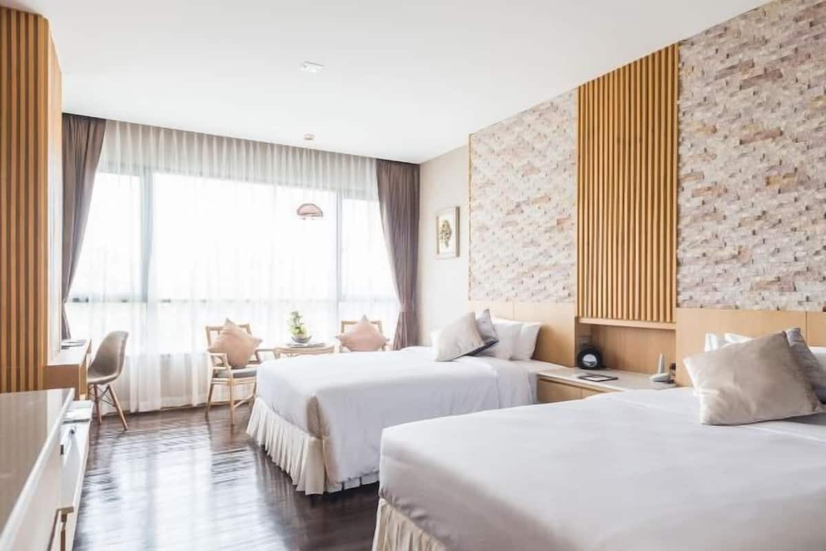 In-room safe, desk, blackout curtains, soundproofing