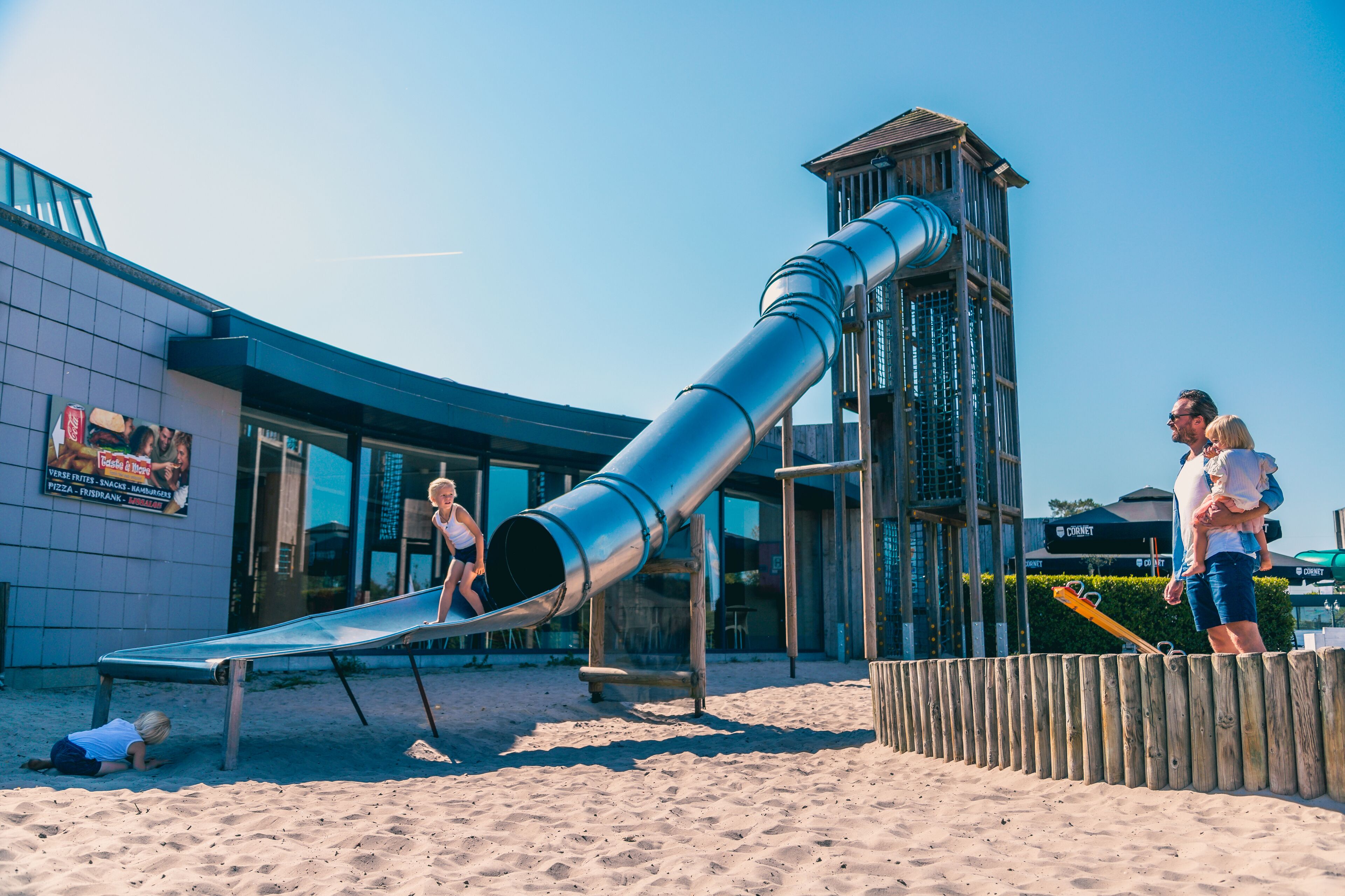 Utendørs lekeområde for barn