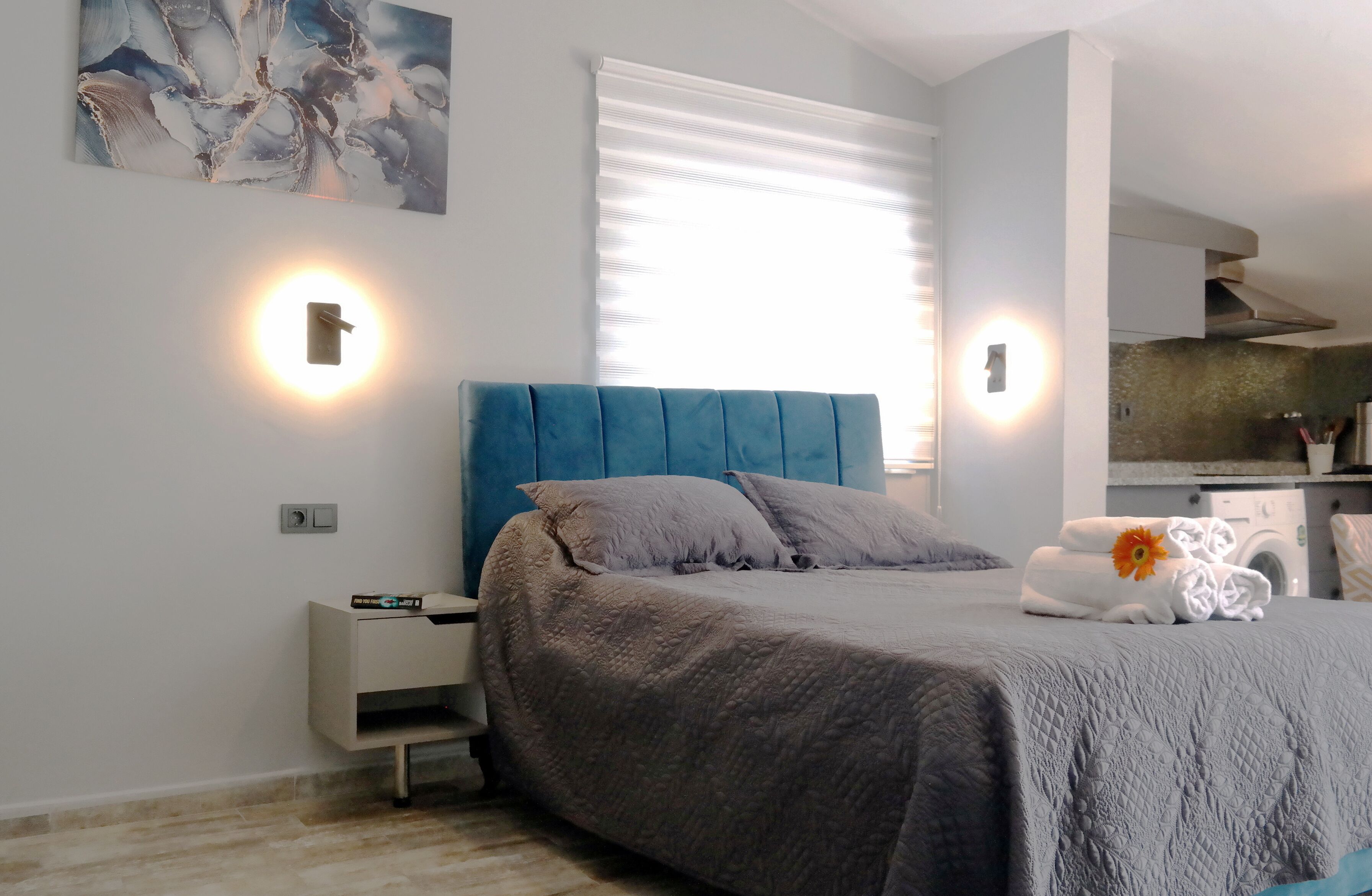 loft, terrace suite | premium bedding, in-room safe, desk, soundproofing