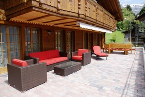 Chalet, 4 Bedrooms, Terrace, Mountain View (with private spa) | Terrace/patio