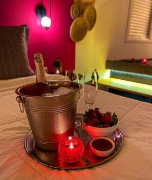 Servicio de champagne