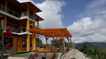 Fassade der Unterkunft