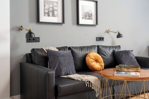 Apartment, 1 Bedroom, Balcony | Living area - La Mare by The Streets (Barcelona)