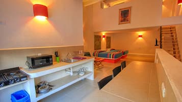 1 chambre, fer et planche à repasser, Wi-Fi gratuit, draps fournis