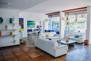 Sala de estar en el lobby