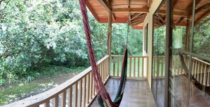 Superior Triple Room | Terrace/patio - Cabinas Los Laureles (Bahía Ballena)