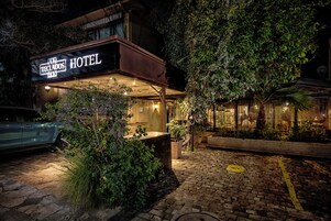 Overnatningsstedets facade