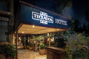 Façade de l’hébergement