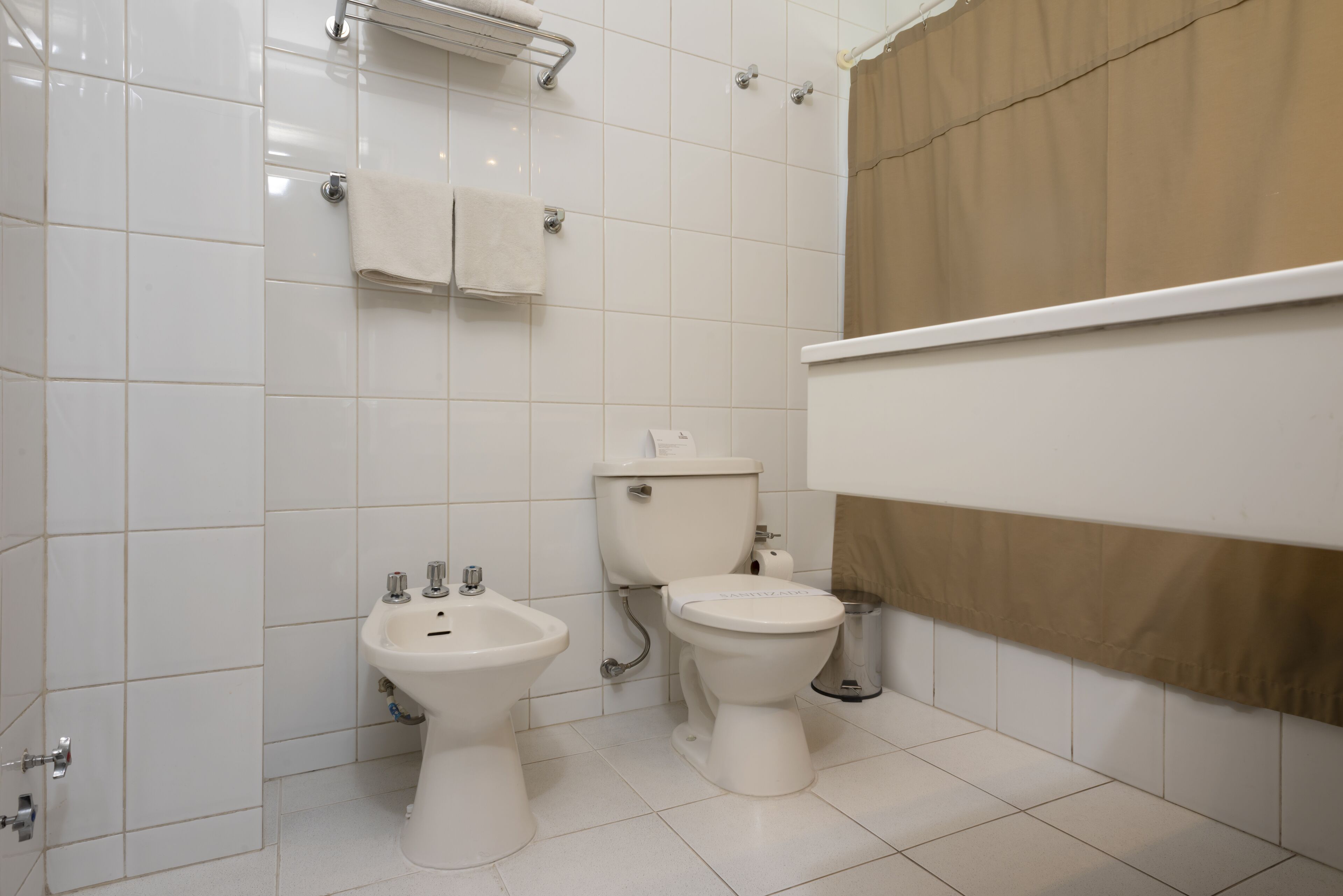 superior double room, 1 queen bed | bathroom | combined shower/bathtub, hair dryer, towels, soap