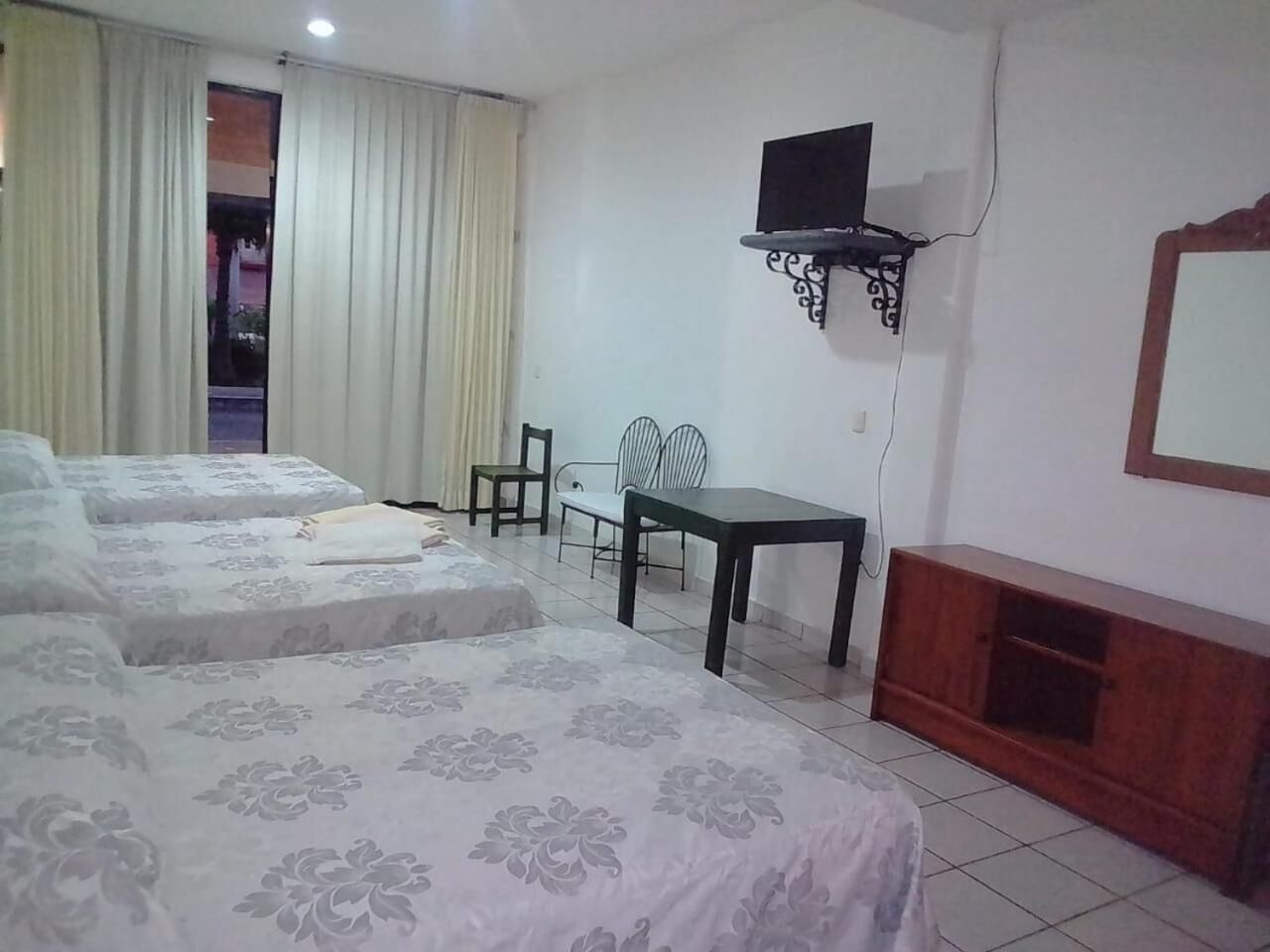 iron/ironing board, free wifi, bed sheets