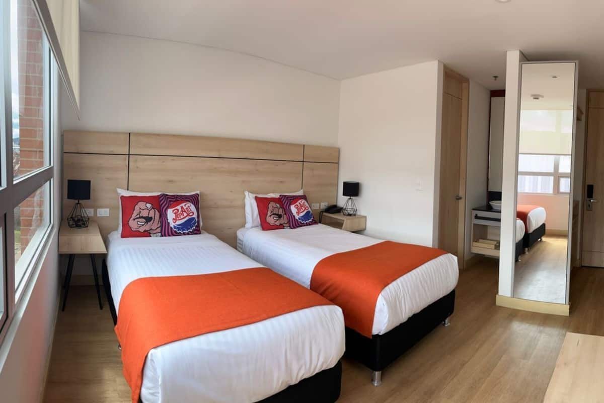 Premium Double Room | 1 bedroom, in-room safe, desk, blackout curtains