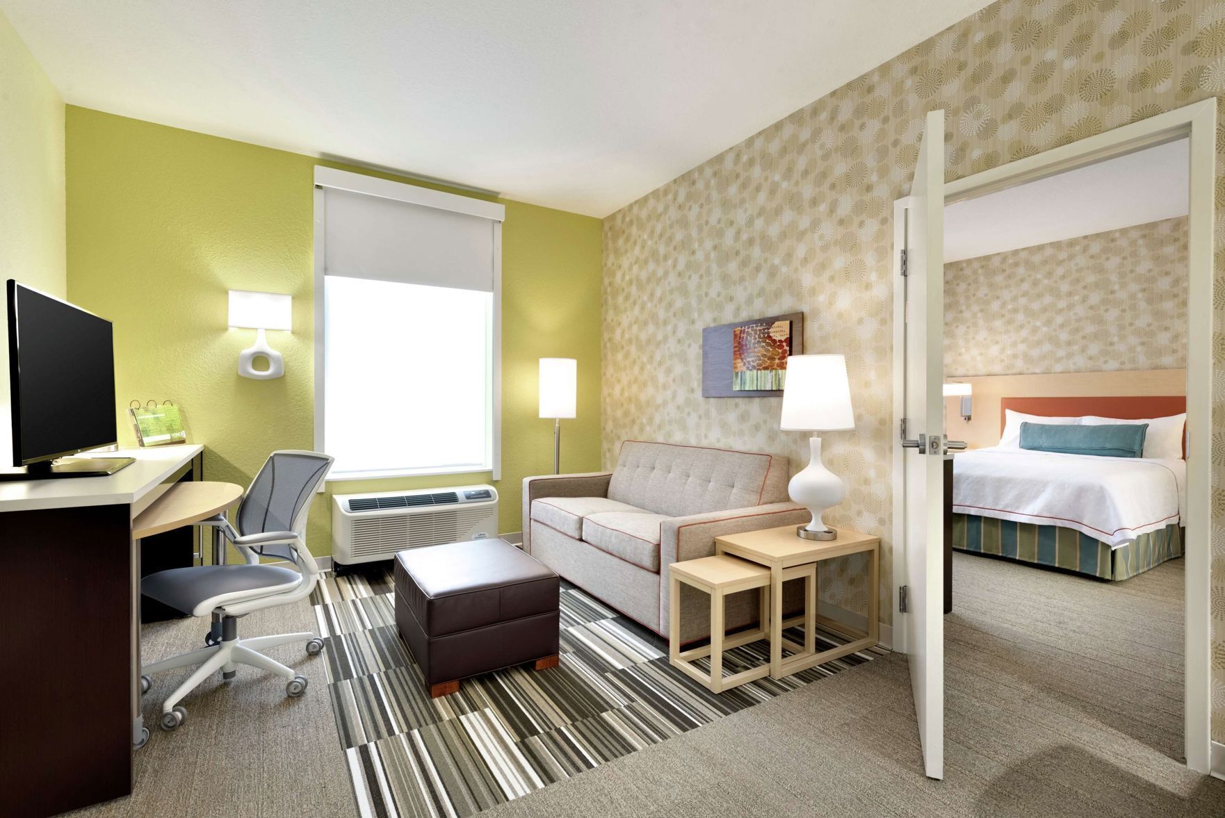 In-room safe, blackout curtains, iron/ironing board