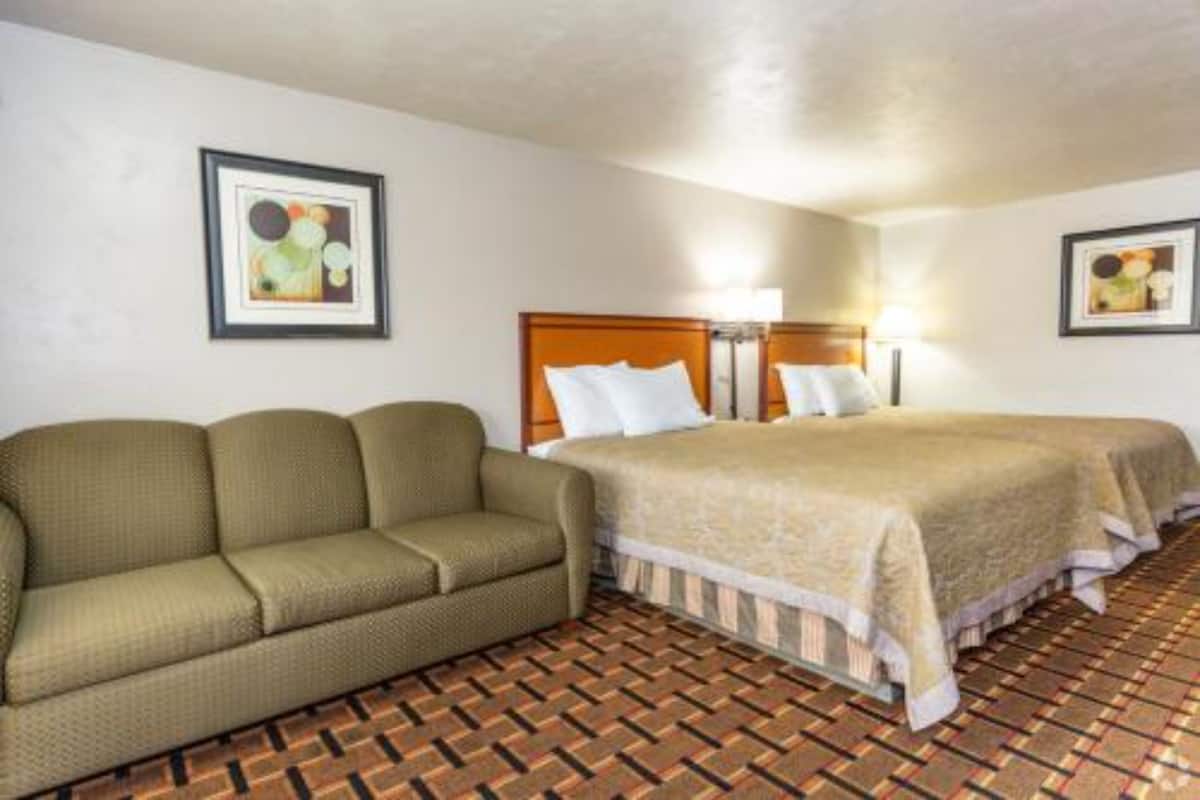 Suite, 2 Queen Beds | 1 bedroom, desk, iron/ironing board, free WiFi