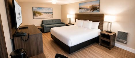 Room, 1 King Bed | Desk, laptop workspace, iron/ironing board (on request), WiFi (free)