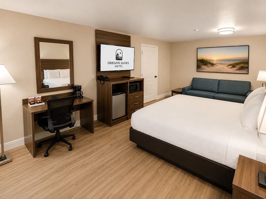 Room, 1 King Bed | Desk, laptop workspace, iron/ironing board (on request), WiFi (free)