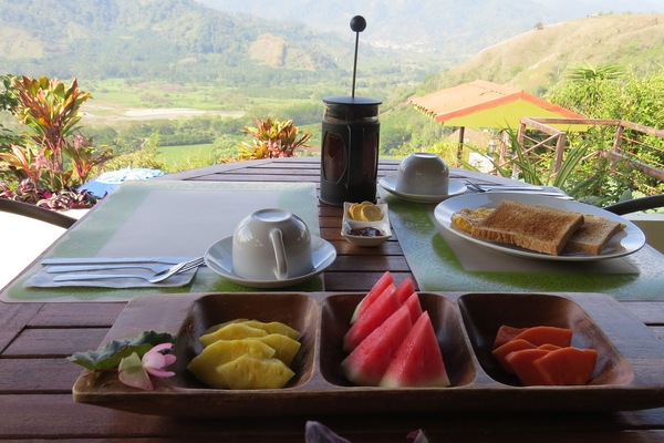 Free daily full breakfast