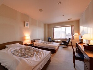 Chambre avec lits jumeaux