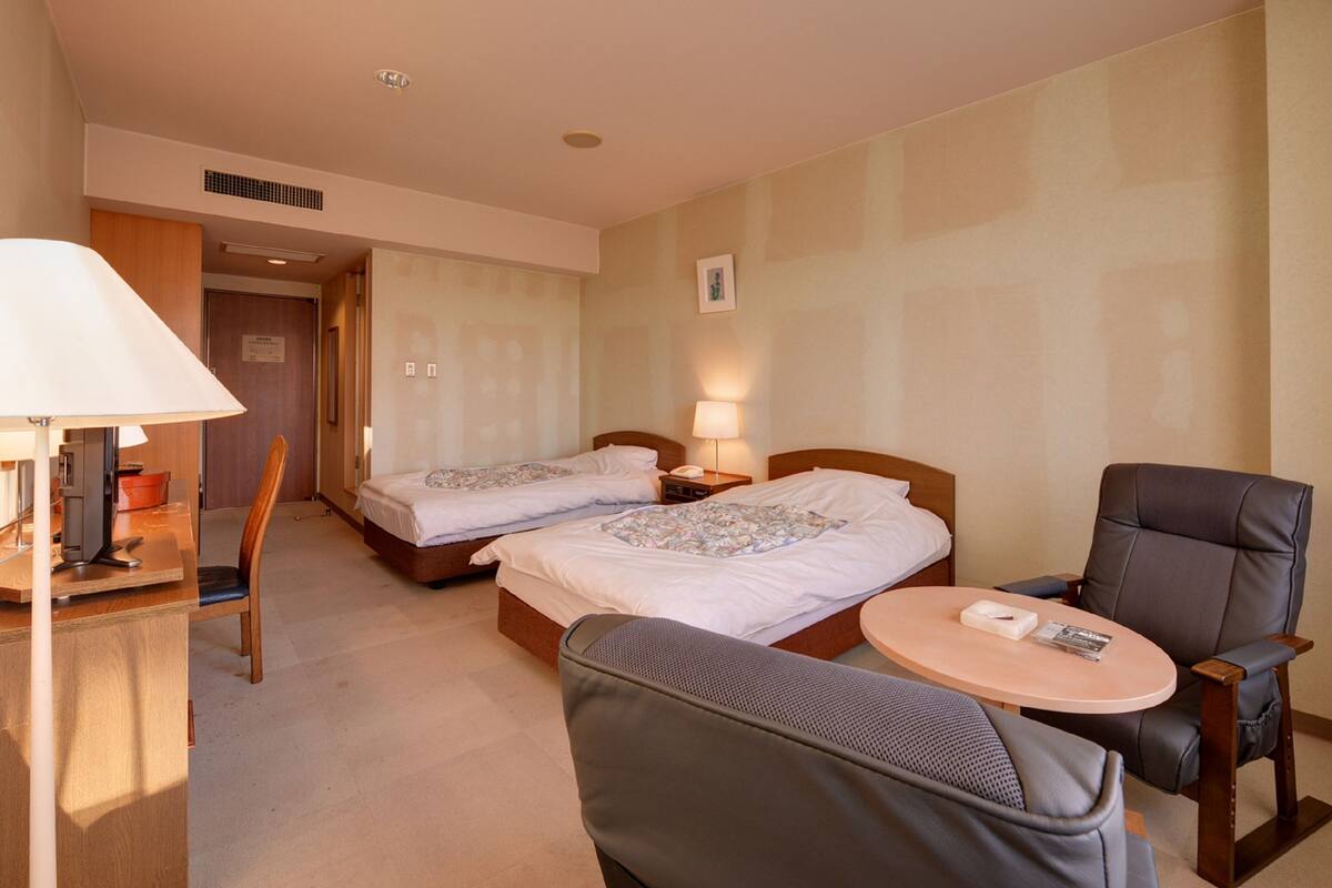 Chambre avec lits jumeaux