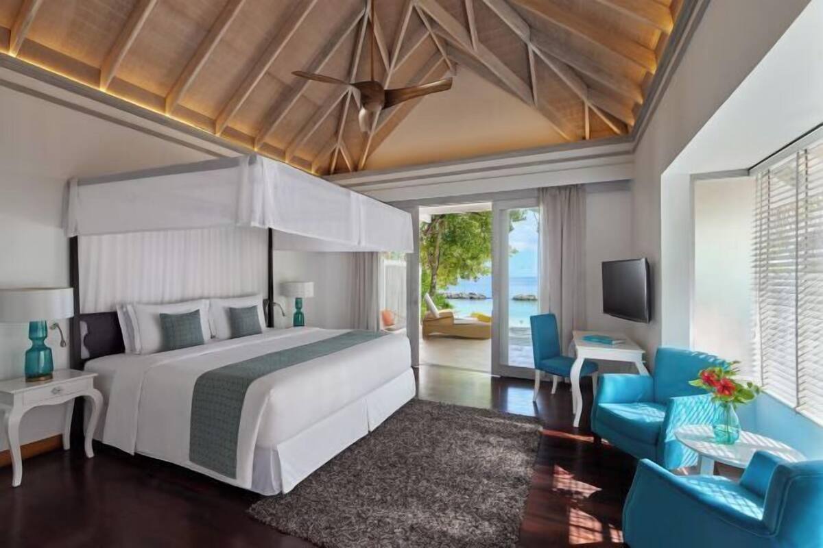 Premium bedding, down comforters, memory foam beds, minibar