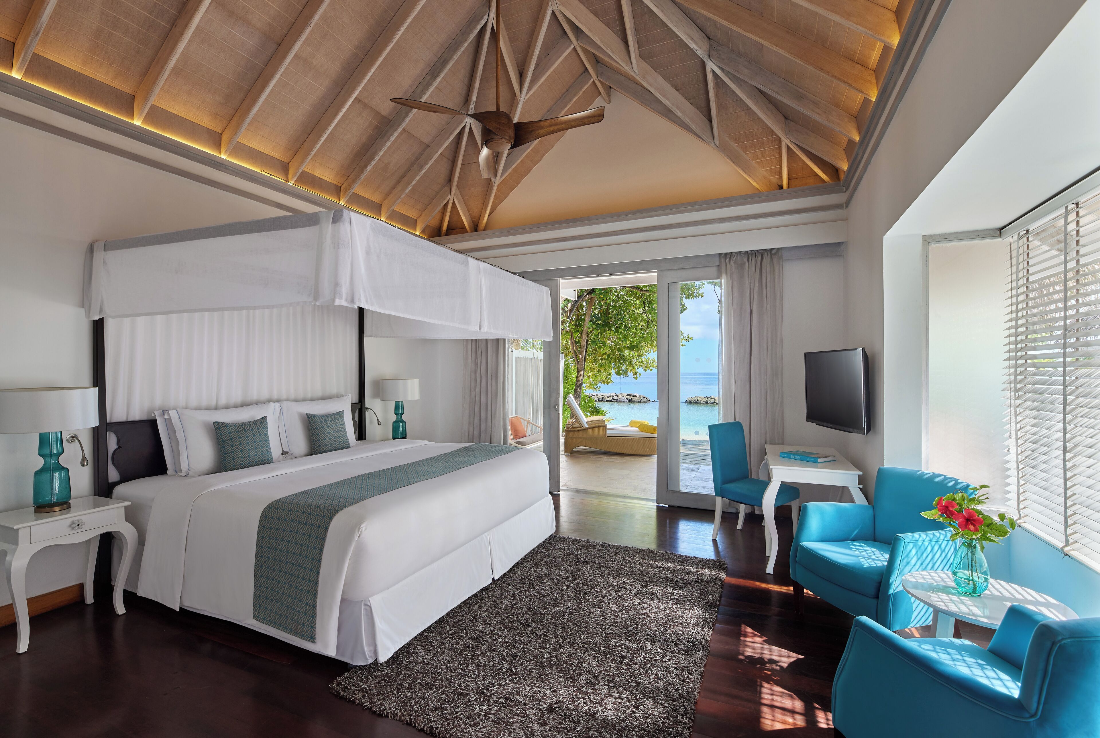 Vila, piscina particular (Beach) | Roupas de cama premium, edredons de pluma