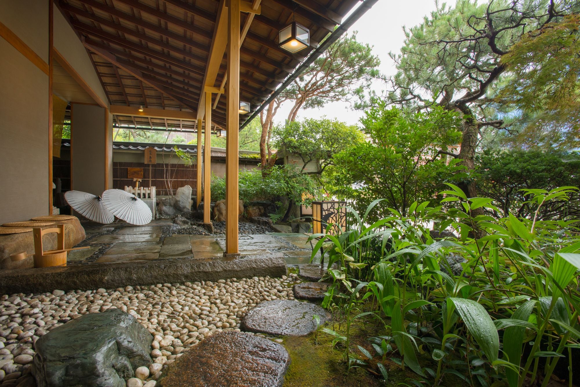 Entrada de la propiedad