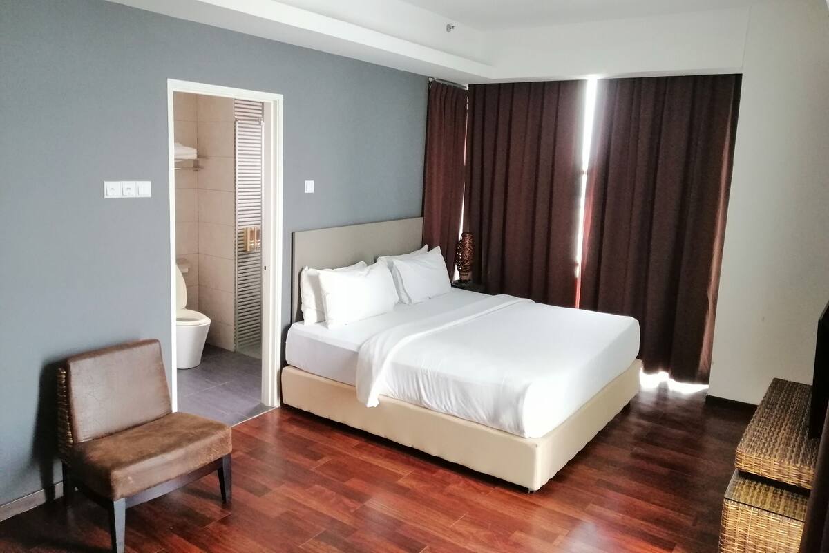 Suite junior | 1 dormitorio y ropa de cama de alta calidad