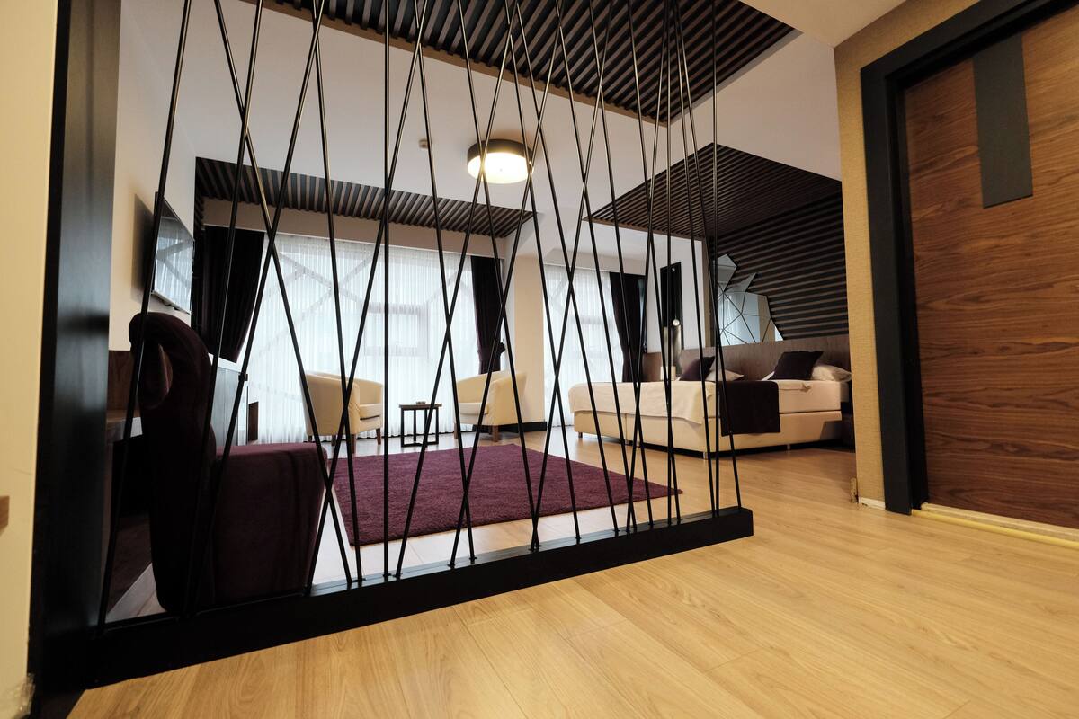Suite Junior | Minibar, espace de travail pour ordinateur portable