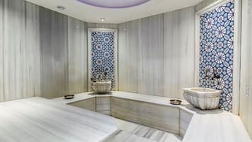 Turkish bath/hammam, massages