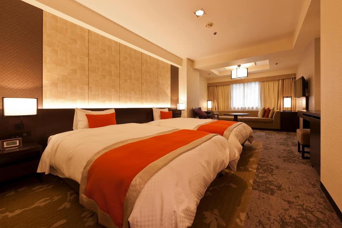 Kamar Twin Superior | Meja kerja, setrika/meja setrika, Wi-Fi gratis, dan seprai linen