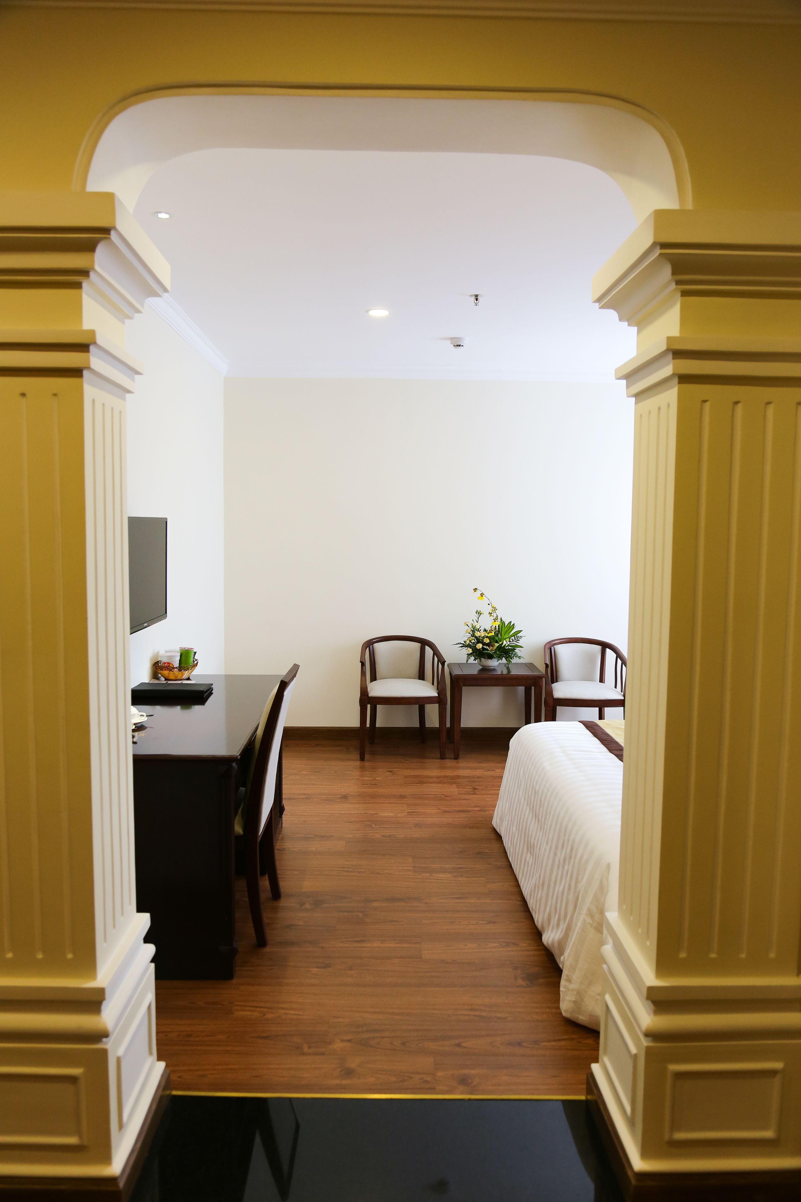 슈피리어룸 (Living) | 미니바, 객실 내 금고, 책상, 암막 커튼