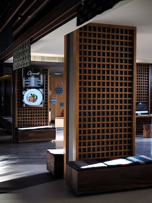 Entrée de l’hébergement 