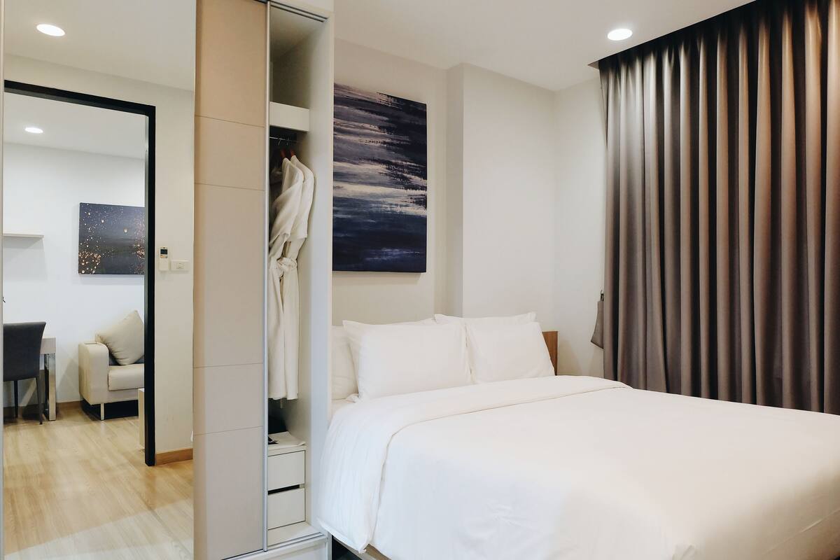 Phòng 2 giường đơn Deluxe | 1 phòng ngủ, két bảo mật tại phòng, bàn, màn/rèm cản sáng 