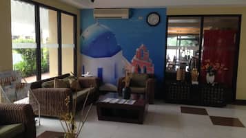 Sala de estar en el lobby