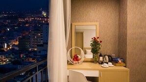 Uitzicht vanuit de kamer