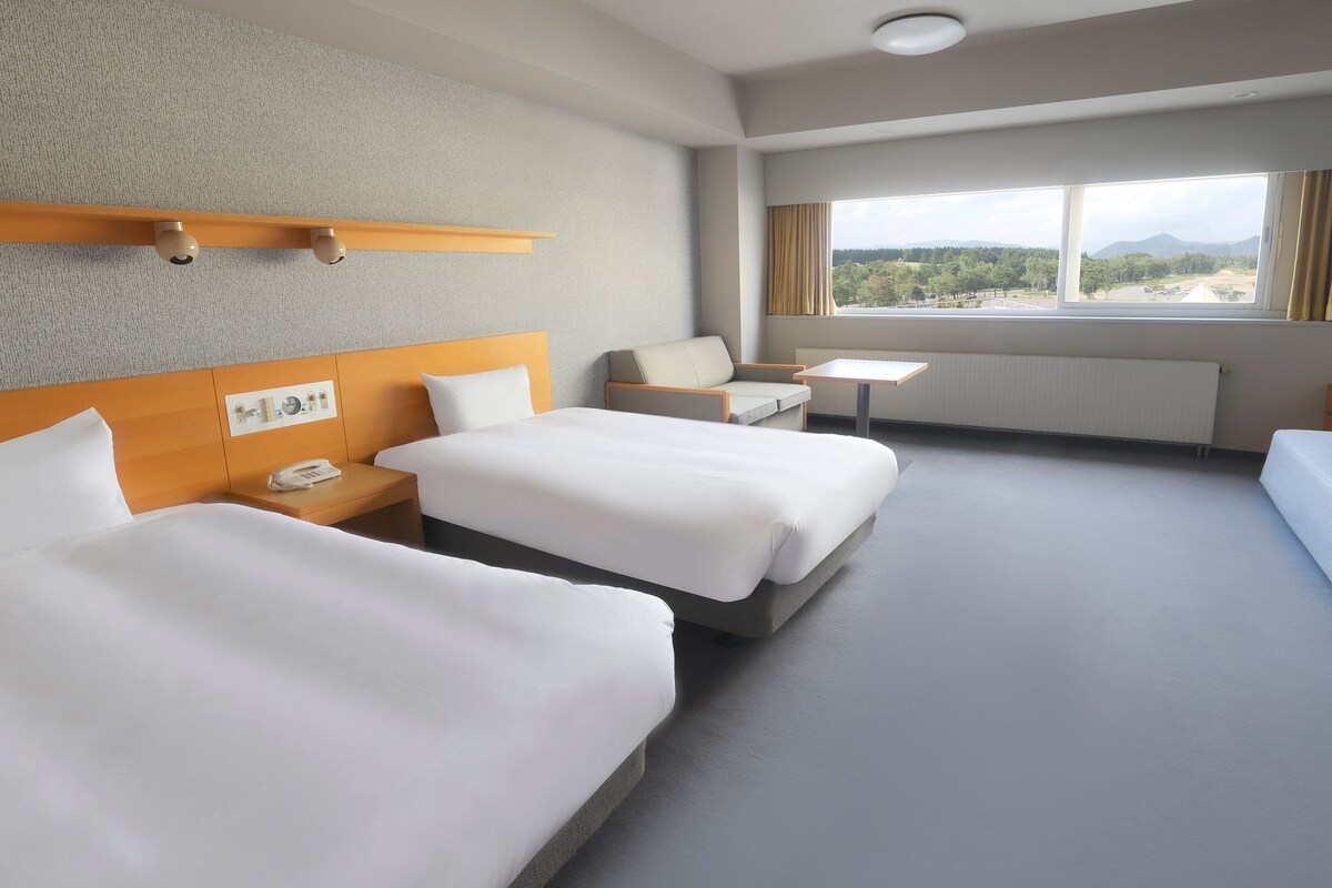 Habitación Premium, 2 camas individuales | 1 dormitorio, escritorio, cortinas opacas y wifi gratis