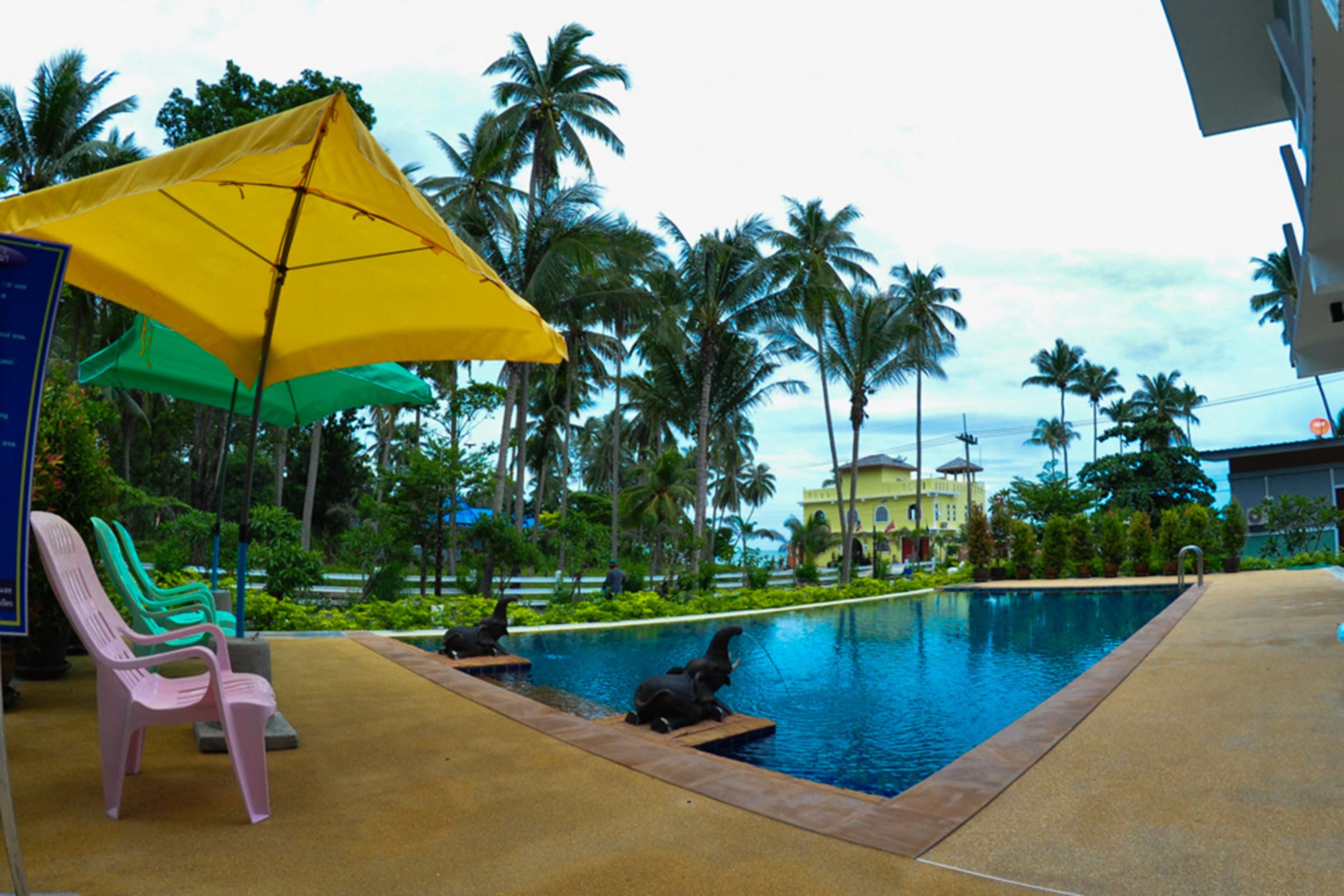 Outdoor pool