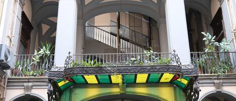 Façade de l’hébergement