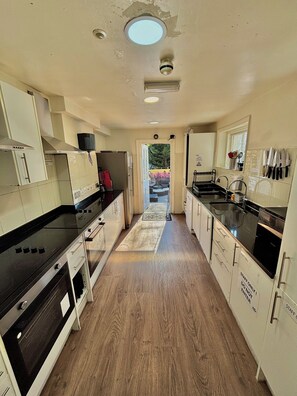 Shared fridge, microwave