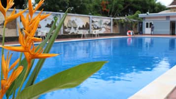 Standard Double or Twin Room, 1 Queen Bed | Outdoor pool | Outdoor pool, sun loungers