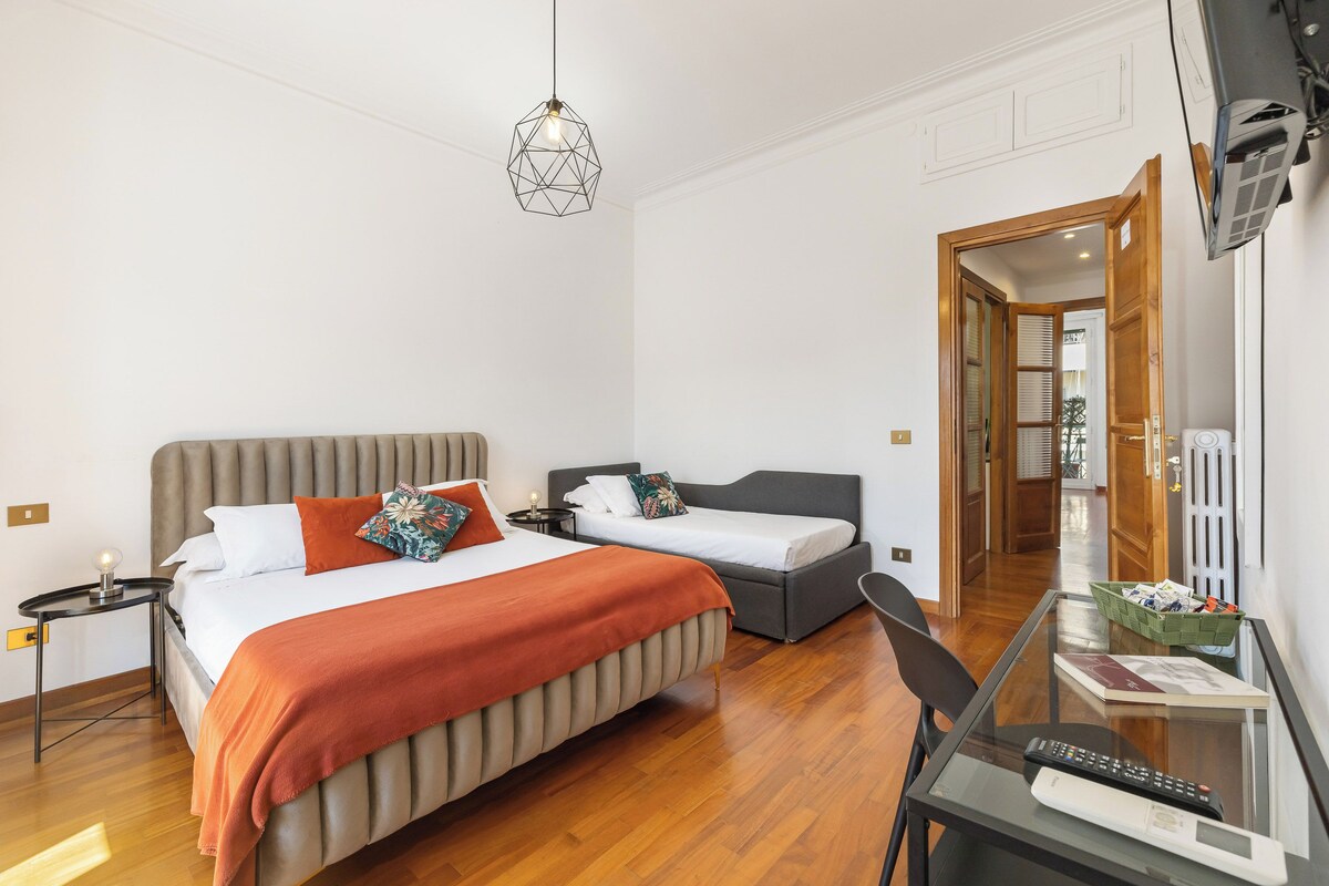 Desk, iron/ironing board (on request), cots/infant beds, free WiFi