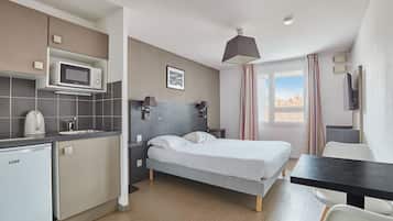 Estudio estándar (2 People) | Escritorio, insonorización, cunas gratuitas y wifi gratis