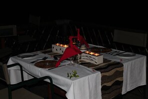 Udendørs spisemuligheder