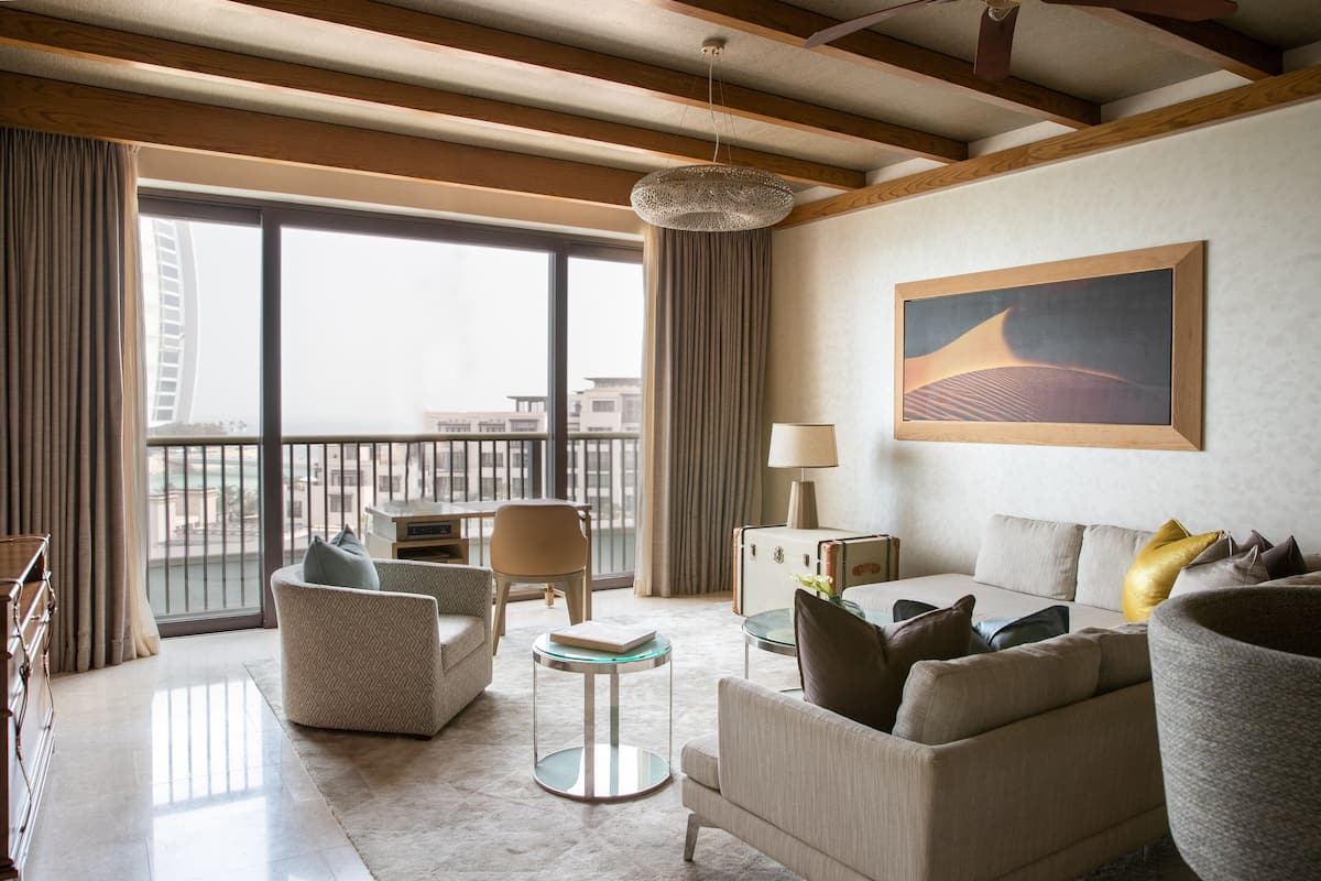 Suite, Ocean View | Living room | 55-inch LCD TV with digital channels, TV, DVD player