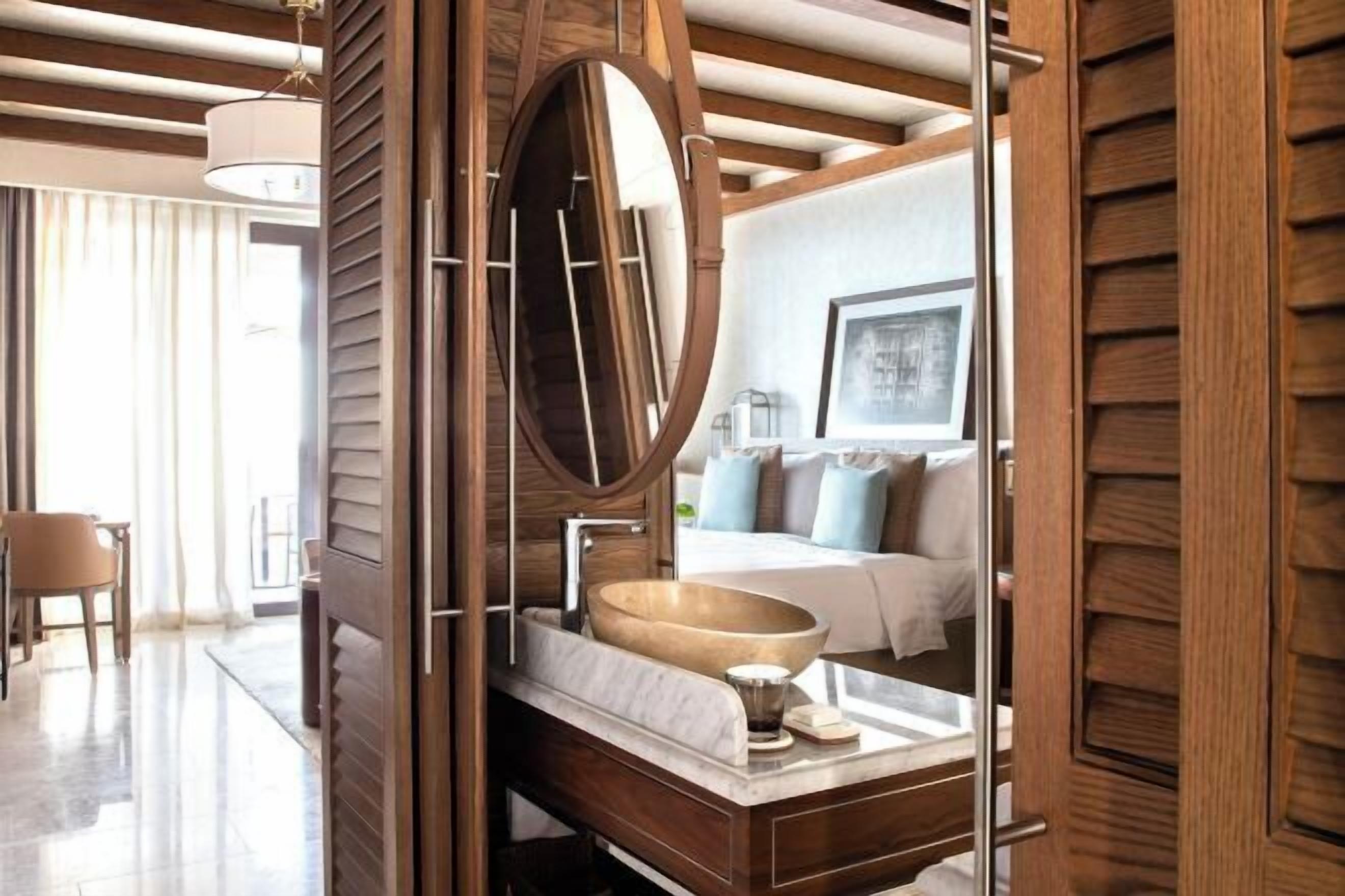 1 slaapkamer, luxe beddengoed, een minibar, een kluis op de kamer