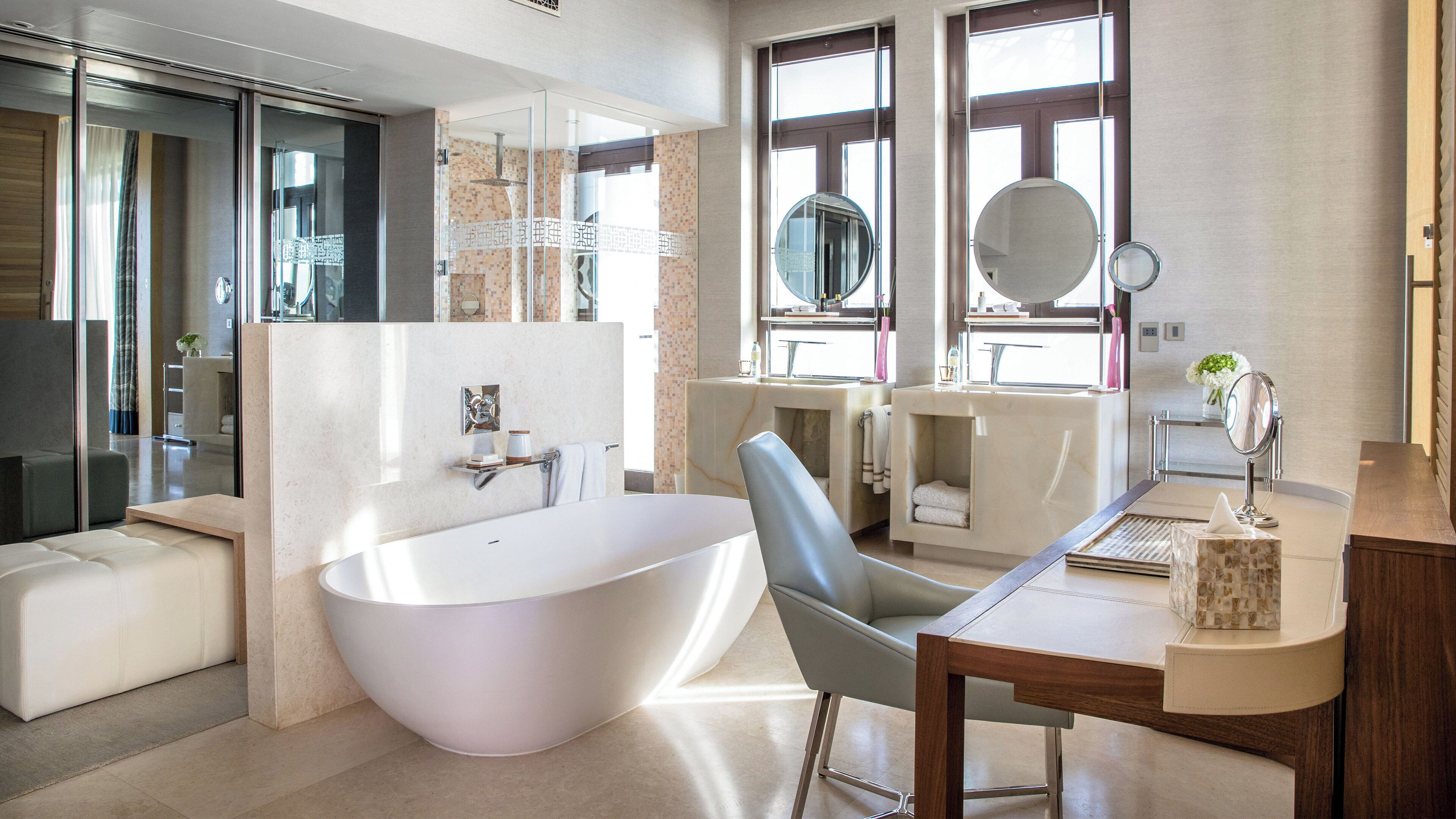 Presidential Suite, 2 Bedrooms | Bathroom | Separate bathtub and shower, designer toiletries, hair dryer, slippers