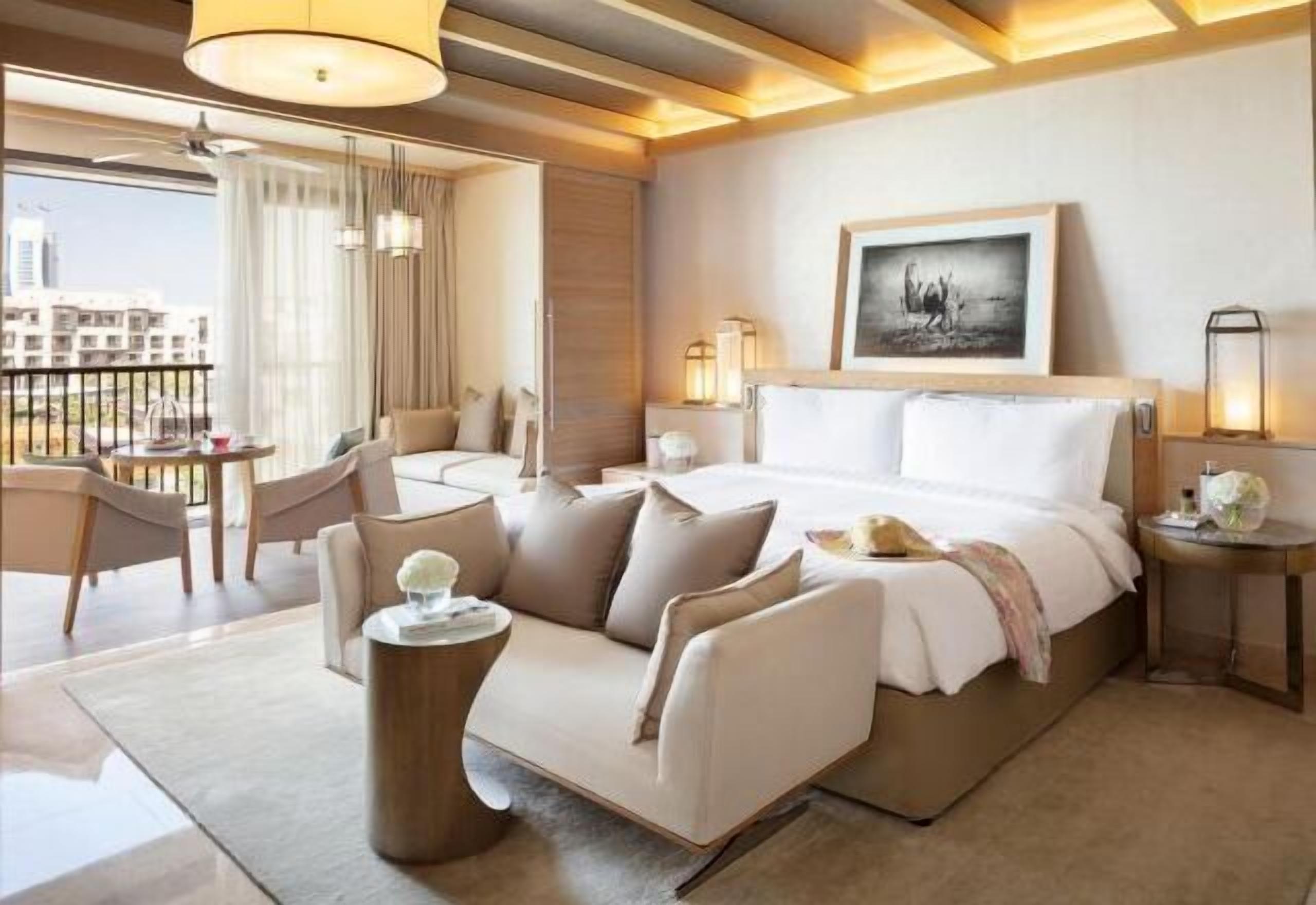 1 slaapkamer, luxe beddengoed, een minibar, een kluis op de kamer