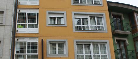 Fassade der Unterkunft