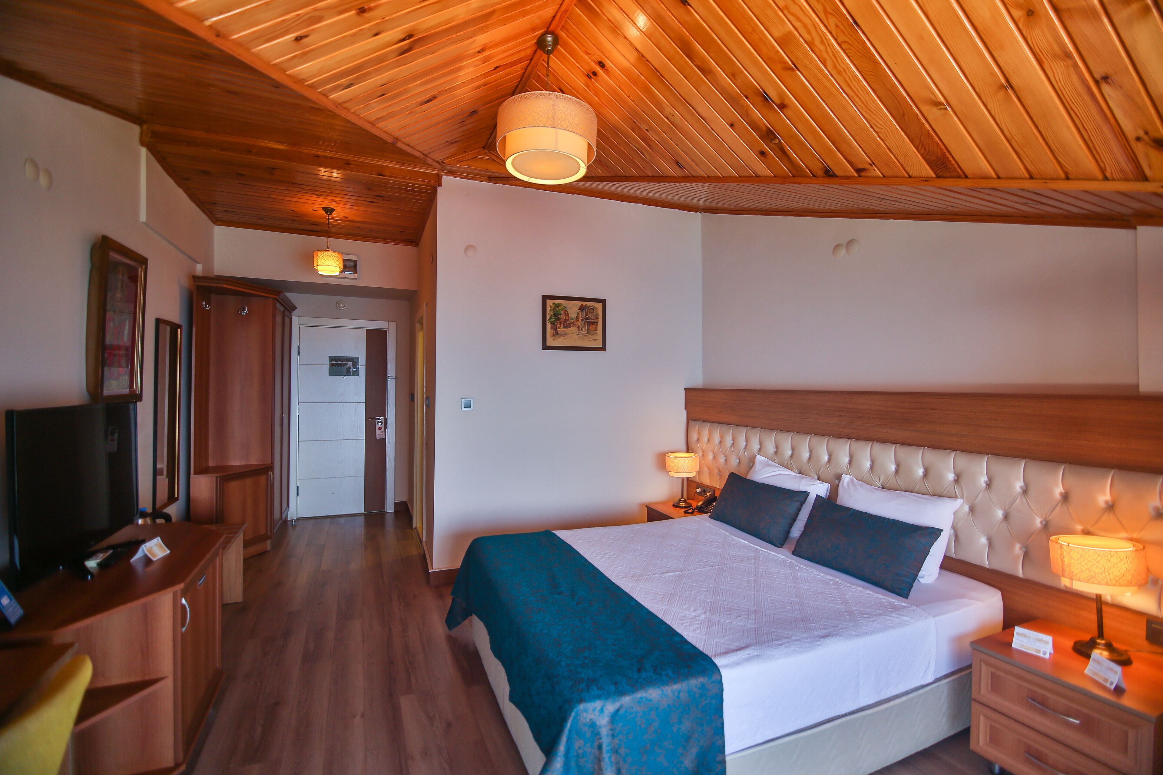 standard double room, sea view | 2 bedrooms, premium bedding, minibar, in-room safe