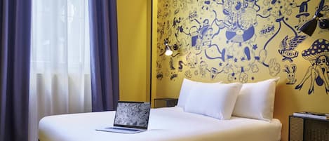 1 habitación, ropa de cama de alta calidad y decoración personalizada